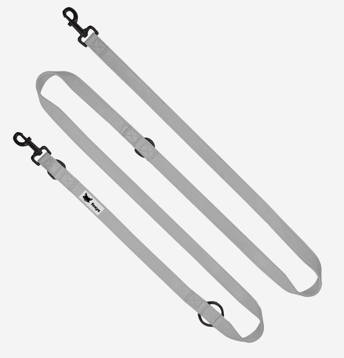 CityFox™ Kit Collar y Correa 2,5m |  Gris