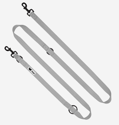 CityFox™ Kit Collar y Correa 2,5m |  Gris