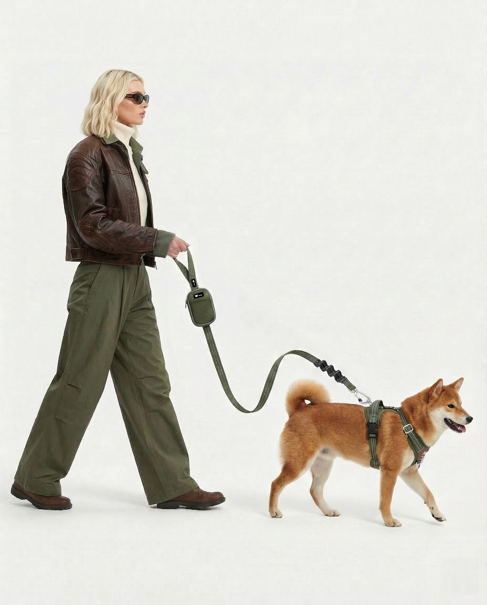 CountryFox Dog Walking Kit — Matcha | Foxys – Foxys
