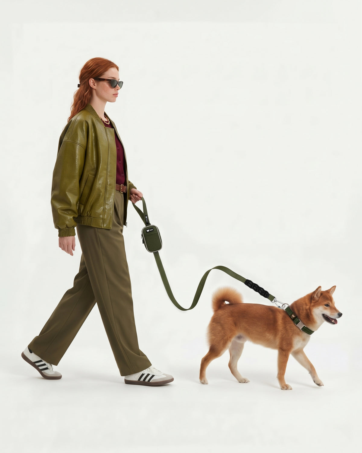 Walking Collar Kit • Matcha Green