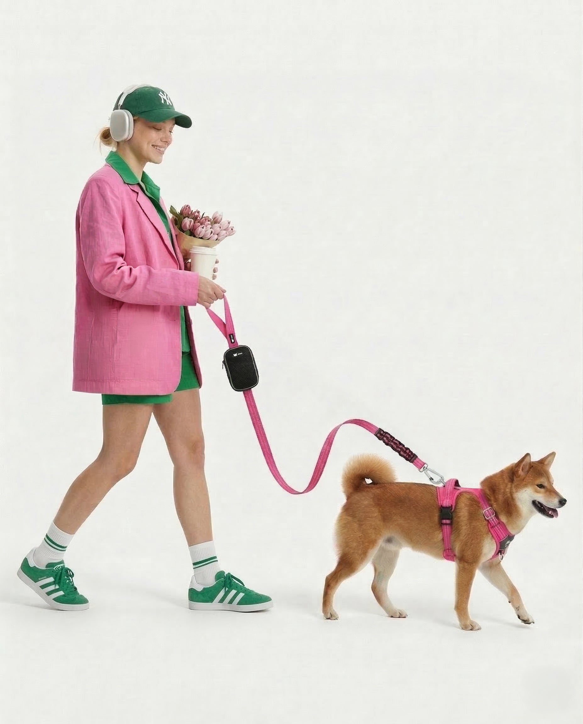 CountryFox PRO Dog Leash — Pink | Foxys – Foxys