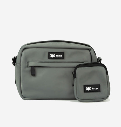 FoxyMom™ <tc>Dog Walking Bag</tc>  | Grey