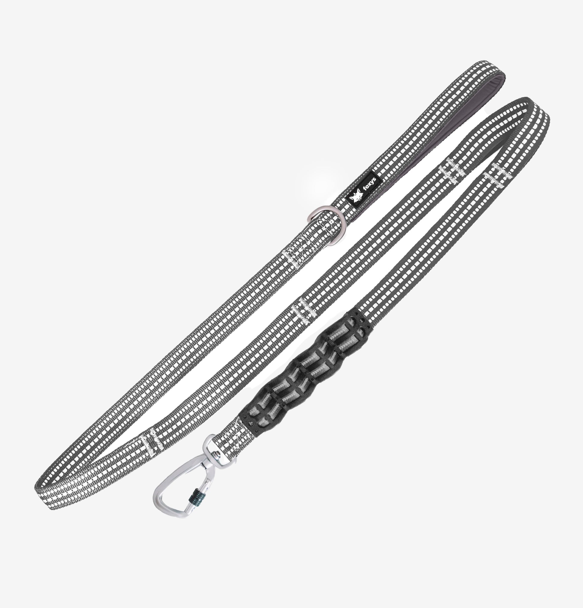 Grey_CountryFox_DogLeash_Antipulling_foxys