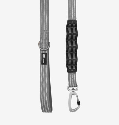 Grey_CountryFox_DogLeash_Antipulling_foxys
