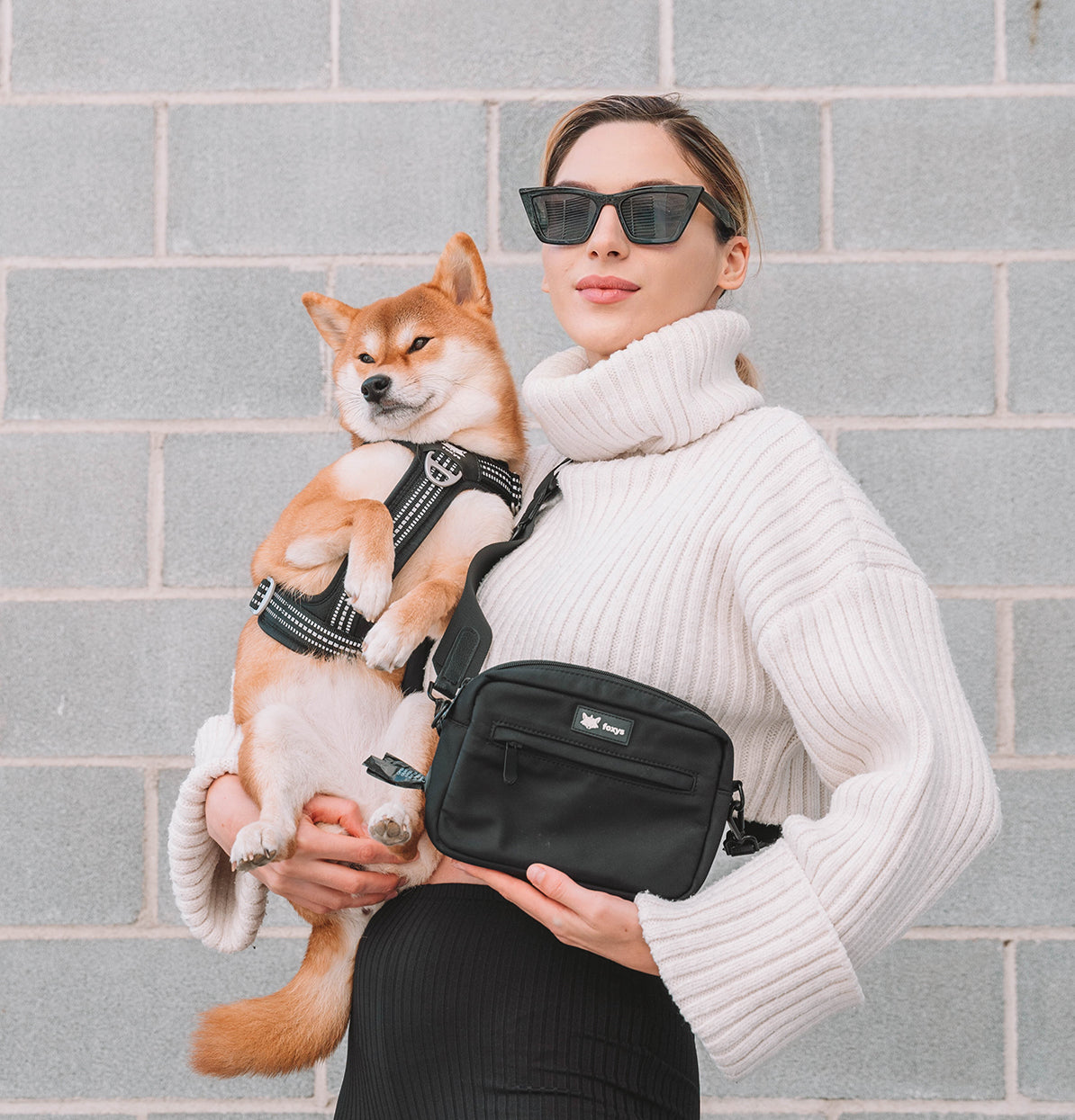 FoxyMom™ Bolso de Paseo  | Negro